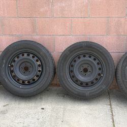 Set of wheels and tires for Scion xd 16