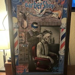 💈Barbershop Framed Picture💈