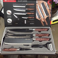 New Chefshen Daily Use Sharp Knife Set