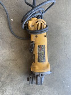 Dewalt Angle Grinder Not Working