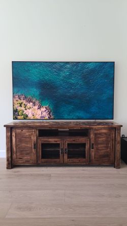 Rustic Television Console