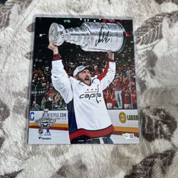 Alexander Ovechkin Autographed Photo