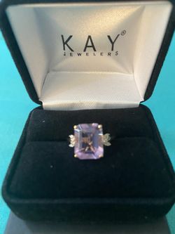 14k Amethyst Ring