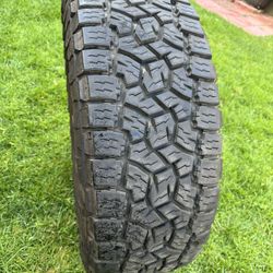 LT285-65-R20” Toyo Open Country All Terrain Tire