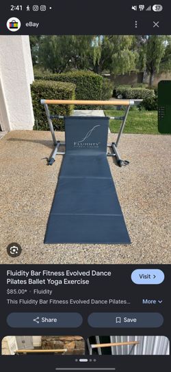 Fluidity Bar Fitness Evolved Ballet Barre System