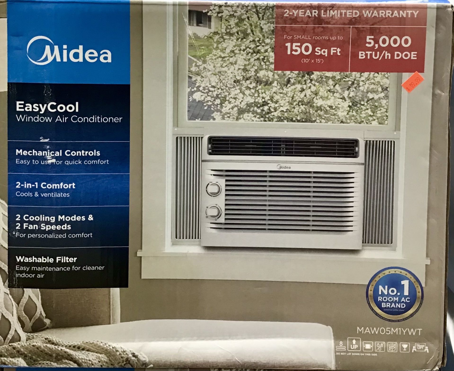 Midea Air Conditioner 5k BTU