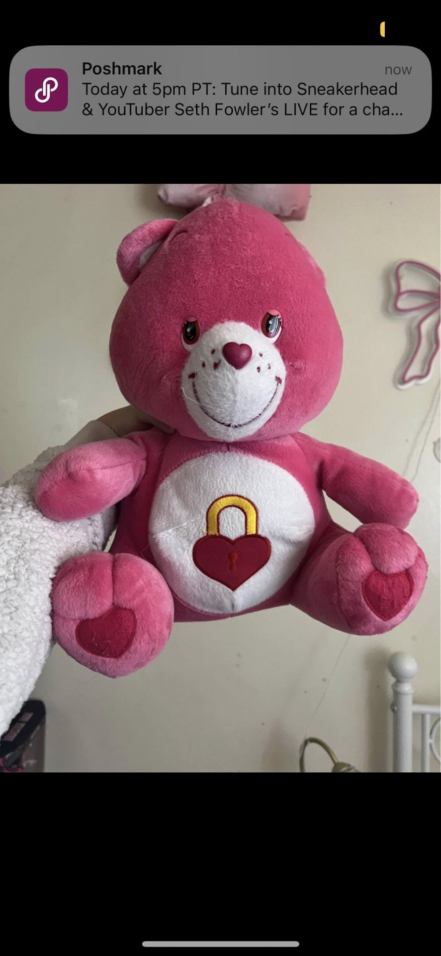 Pink Care Bear 