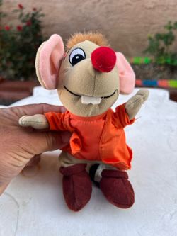 Disney Cinderella Jaq Mouse Plush