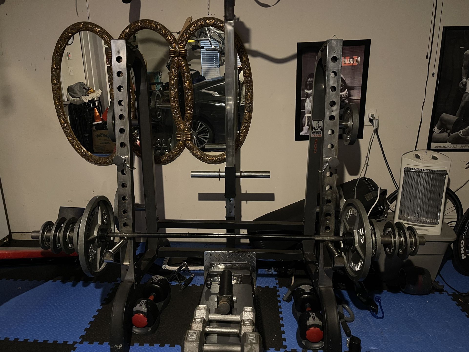 Weider Club 500 Weight Bench And Weights for Sale in Houston, TX OfferUp