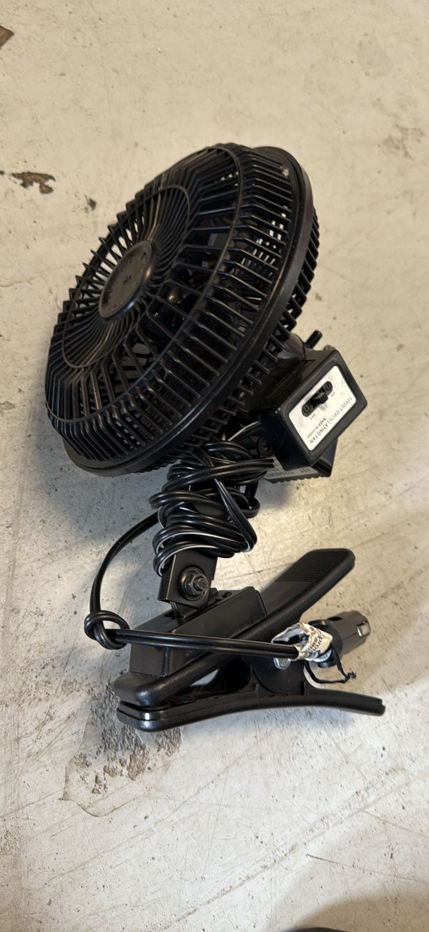 Portable Fan For Car