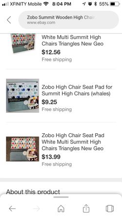 Zobo high chair seat pad new arrivals