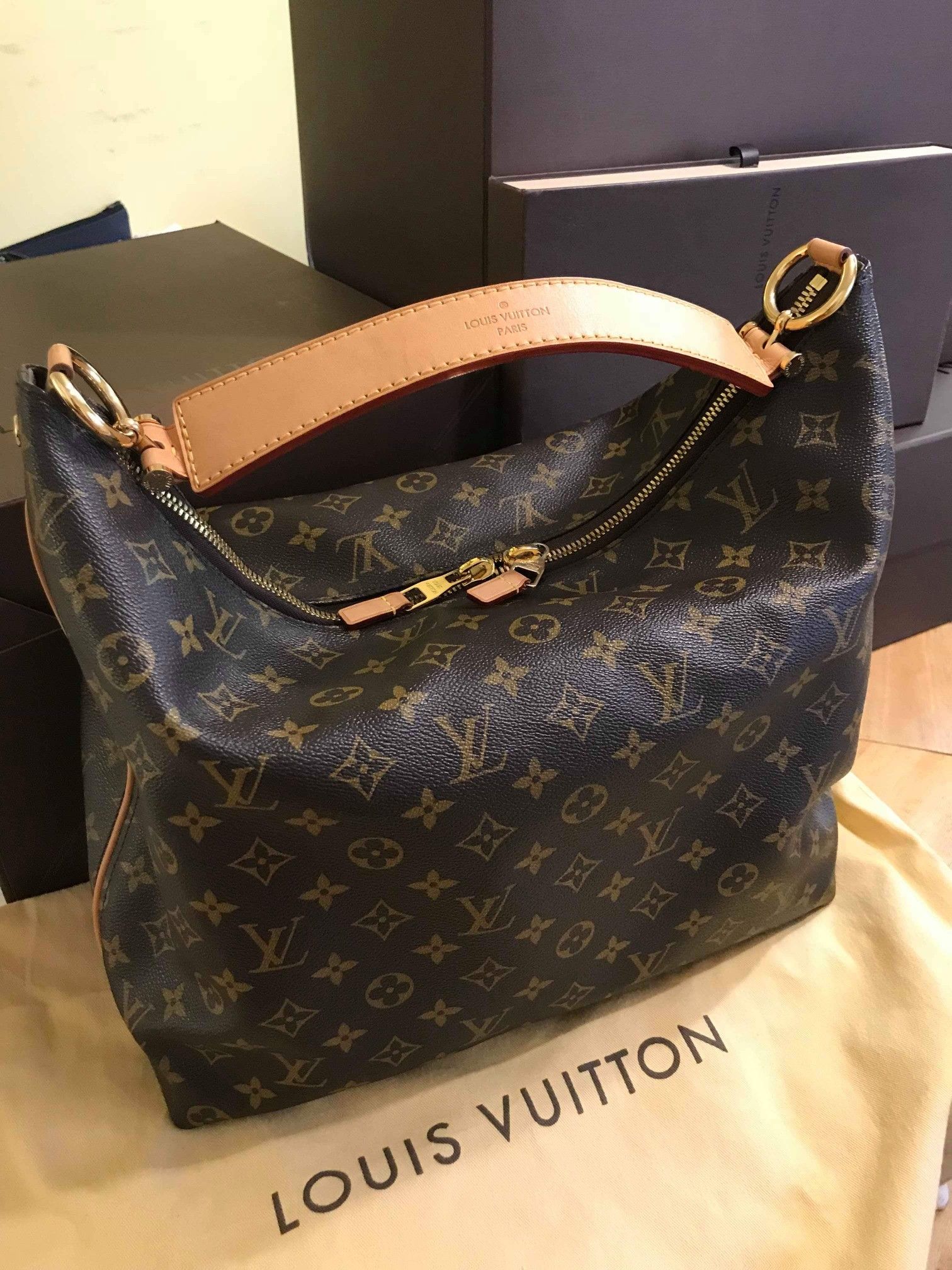 Authentic Louis vuitton sully mm