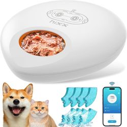 Auto Wet Food Cat Feeder 5-Meal Dispenser