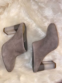 ENZO ANGIOLINI Topless Bootie w Frosted Heel Size 7