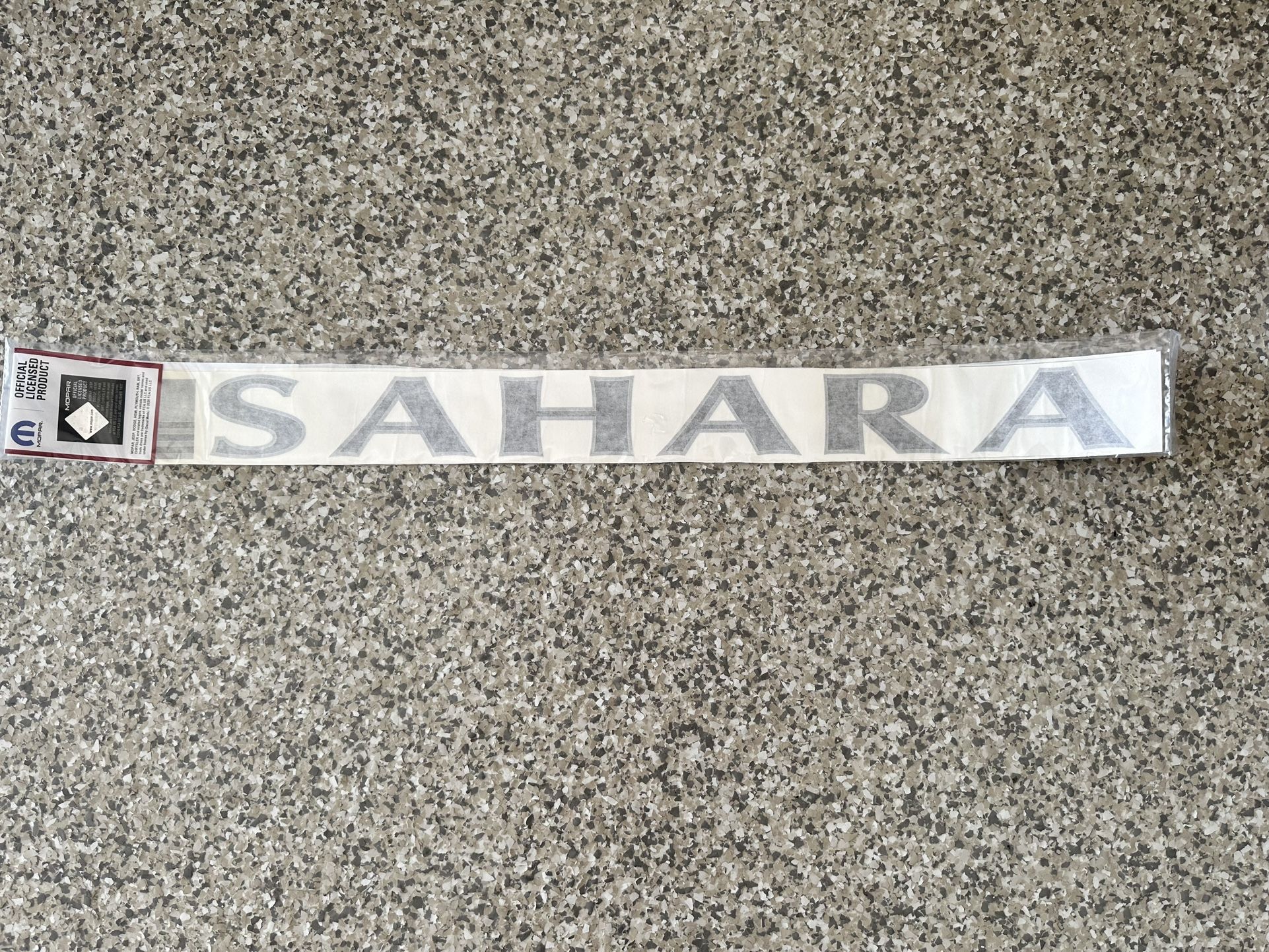 Jeep Sahara Decal X 2