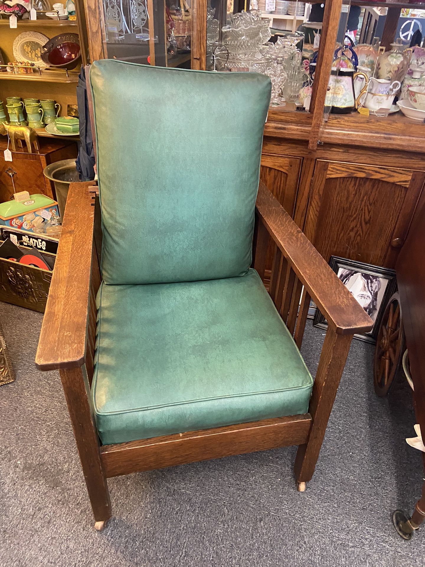 Antique Barber Bros. Chair From 1893