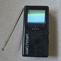 Sony Watchman Portable Tv 1990s

