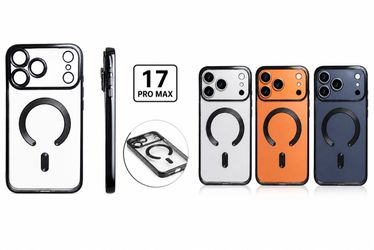 iPhone17 Pro Max Clear Case with Camera Lens Protector – Premium Quality. Available for iPhone 13, 14, 15, 16, and 17 (Pro and Pro Max). Crystal clear