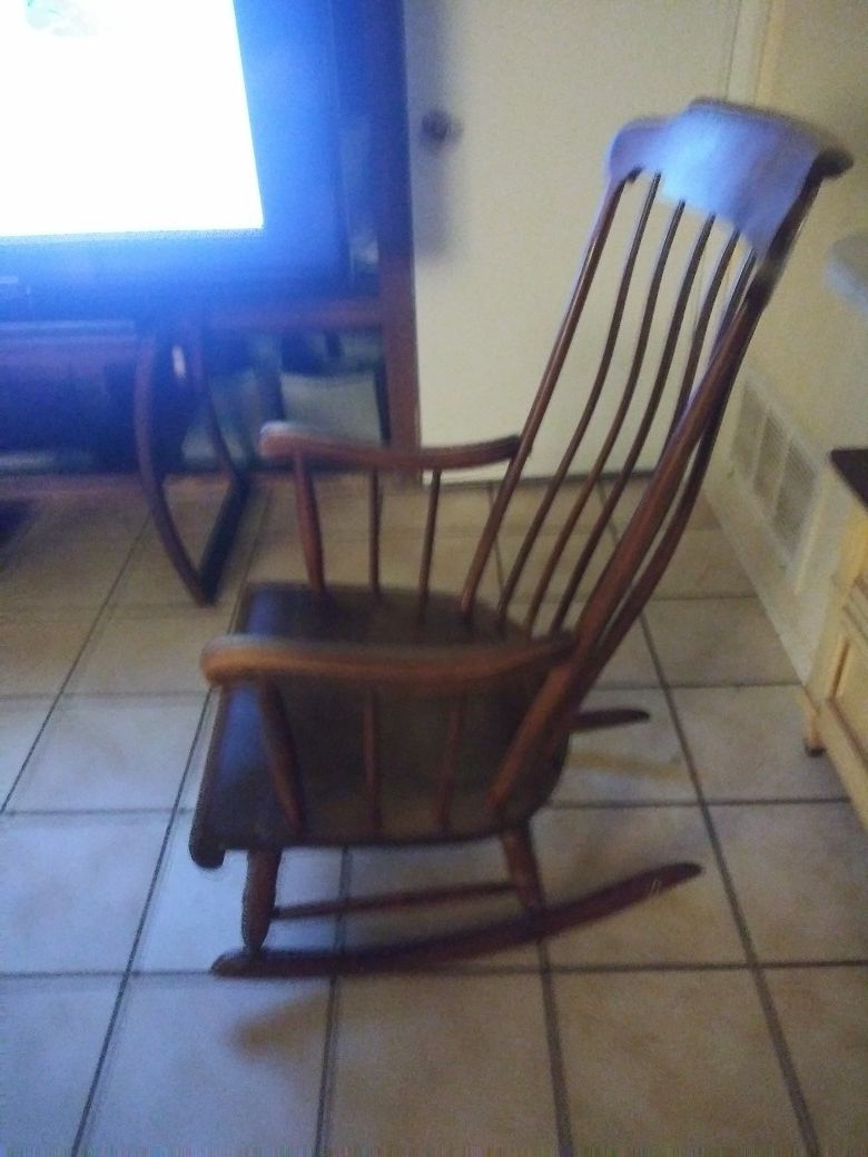 Old school rocking chair