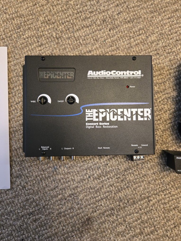 Audio Control Epicenter