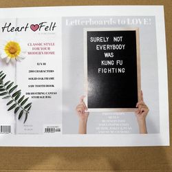 12 X 18 Letter Felt Board New $10