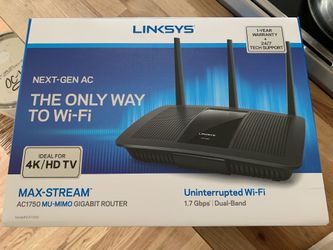 Lynksys AC1750 Wireless Router
