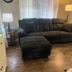 Moving Sale -New Sectional! Bookcase !Lamps 