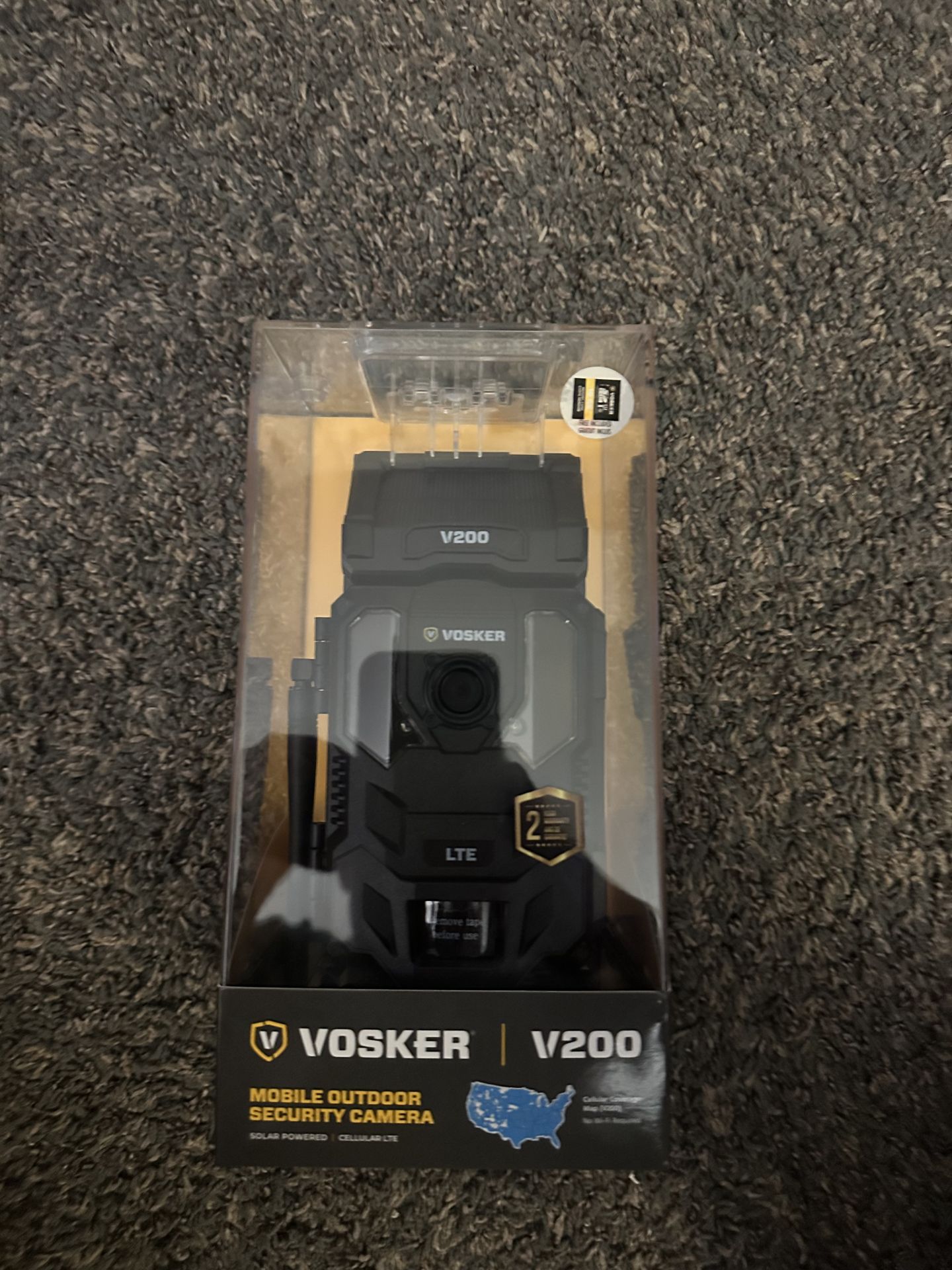 Vosker V200 solar powered security camera