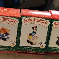 Hallmark Merry Miniatures Disney Mickey Express 1998