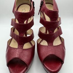 PRADA MILANO HEELS SIZE # 37 1/2