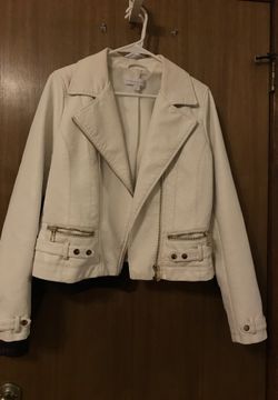 Jacket Ladies, Off-white size medium