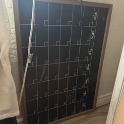 monthly Chalk Board 