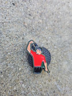 Tiger Woods Golf Ball Marker