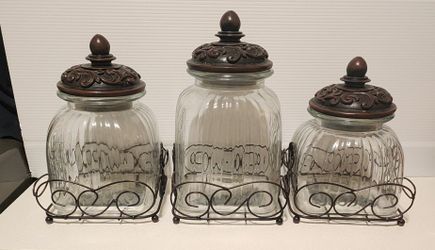 Vintage Storage Jars