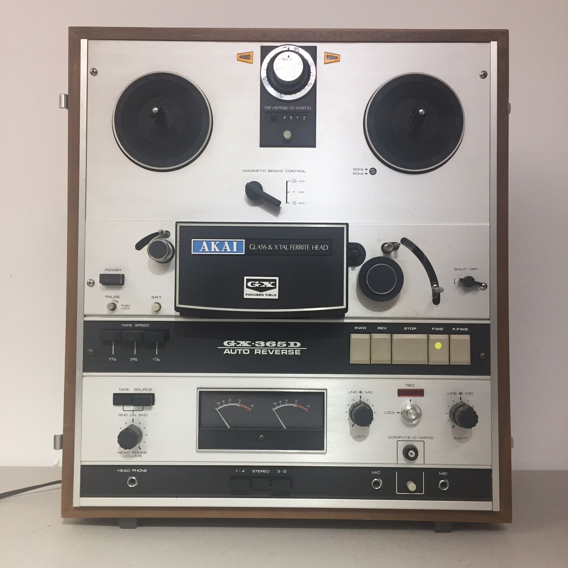 Akai GX-365D reel to reel vintage Japanese hifi stereo
