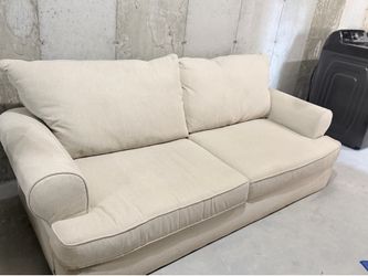 2 Matching Fabric Couches