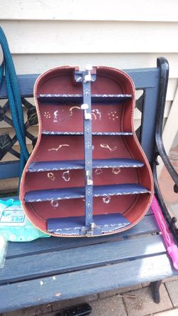 Guitar 🎸 shelf 17wx 20 h 4"dep