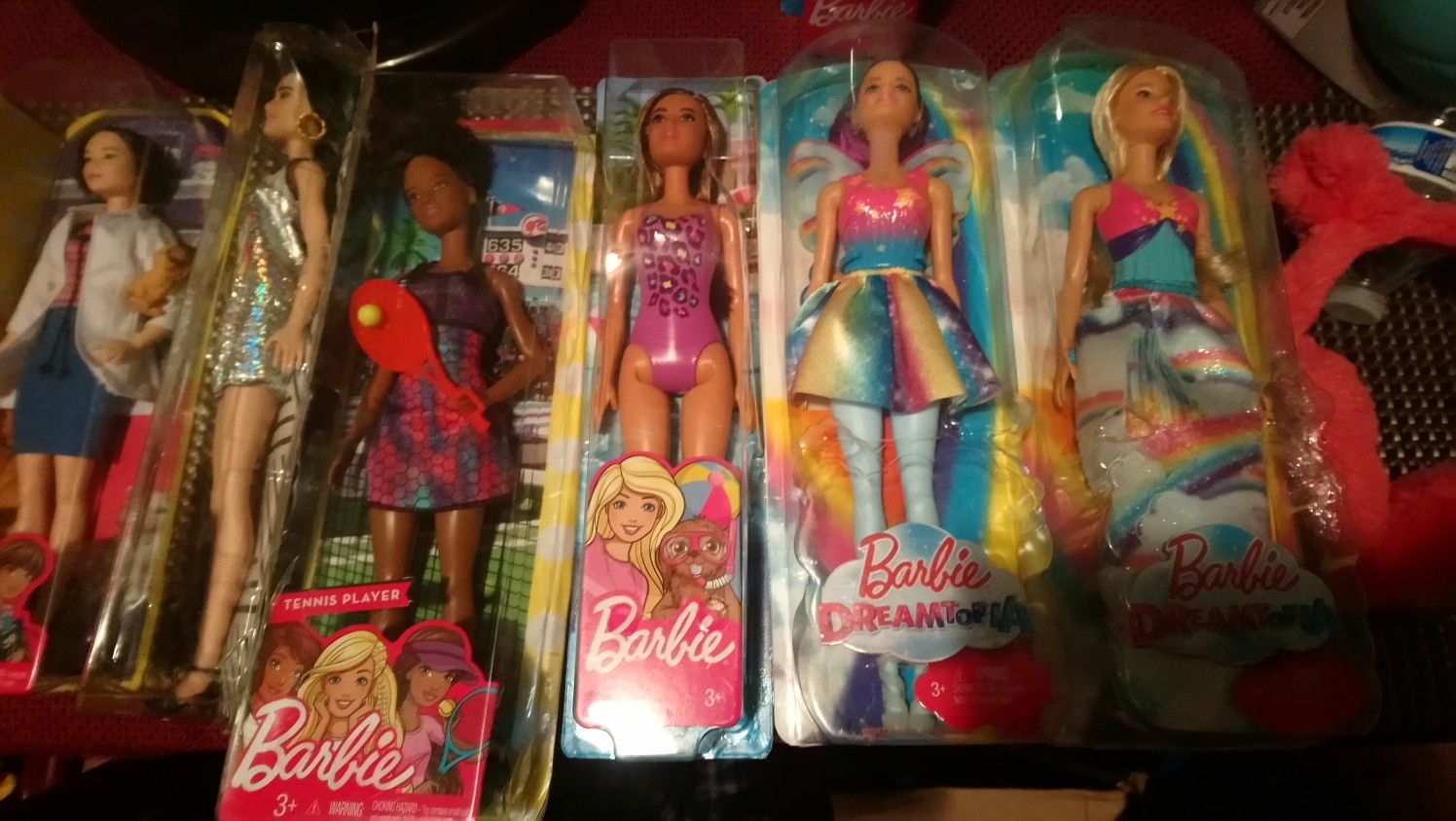 Barbies for $5.00! NEW