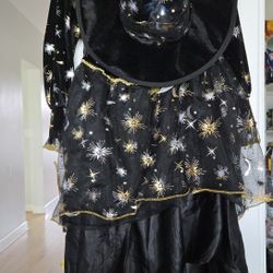 Moon And Star Witch Costume- Lights Up