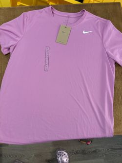 Nike Dri-FIT T-Shirt Pink Size Large