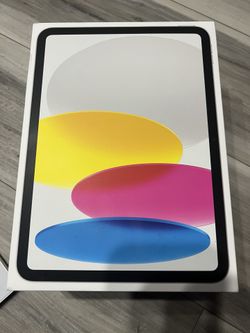 Brand New iPad 10 Gen 64gb Wifi Silver 