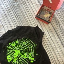 Sp5der x Scuti Collab Shirt and Disk