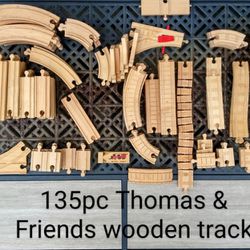 135pc Thomas & Friends Wooden Track (Various Types) 10Lbs • Thomas & Friends Tracks Wooden Track, Train Tracks, Toys & Hobbies, Kids Toys & Trains 