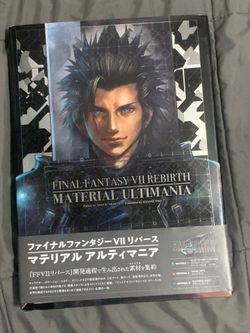 Final Fantasy VII Rebirth Material Ultimania Hardcover Book Japanese Ver