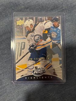 2008-09 Tim Connolly Winter Classic Highlights Upper Deck Hockey Card Buffalo Sabres