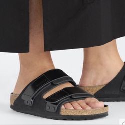 Birkenstock Uji Nubuck Leather sandals