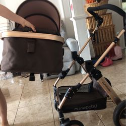 Baby Cynebody Stroller Bed Carry Sleeper