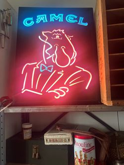 Joe Camel Neon Sign