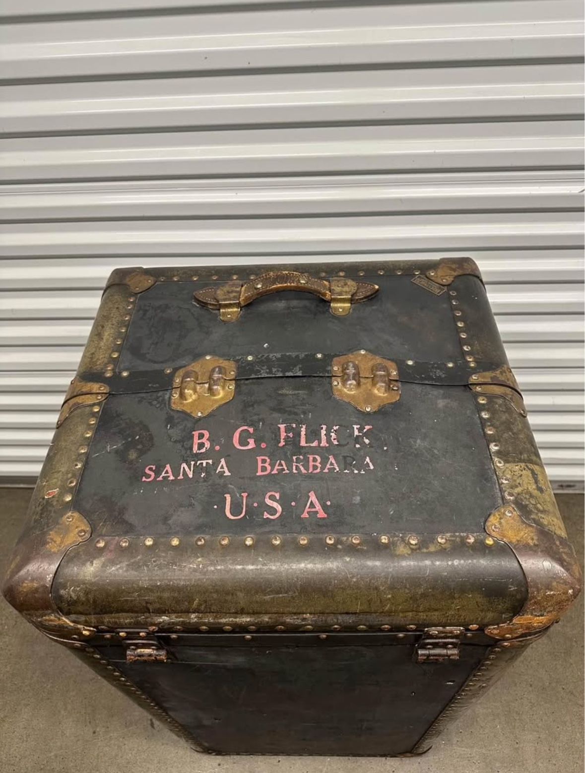 Antique Steamer Trunk