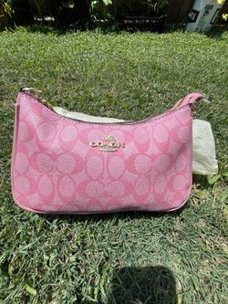Pink coach bag